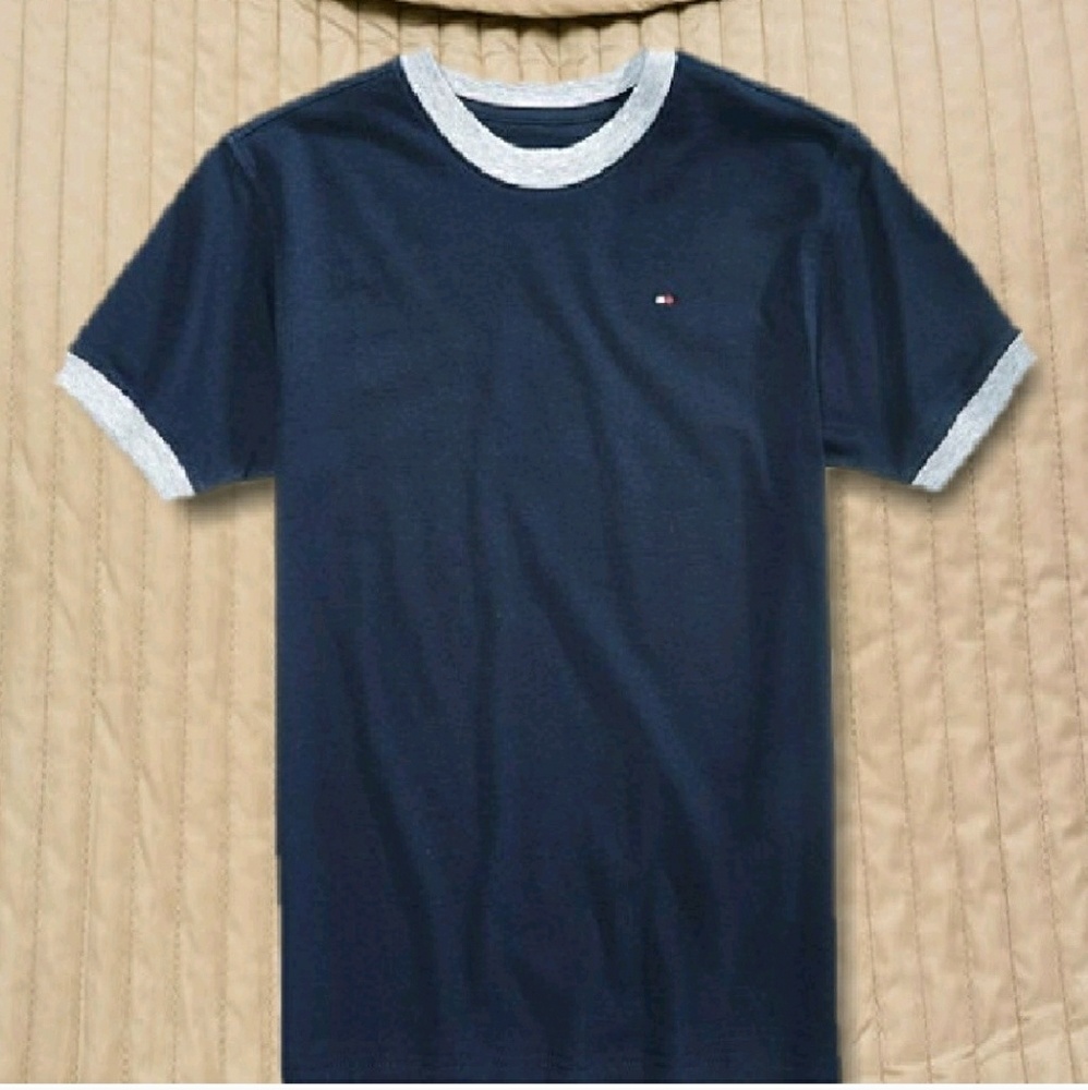 NWT Navy Tommy Hilfiger Crew-Neck Ken T-Shirt